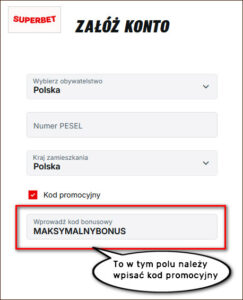 Superbet kod promocyjny